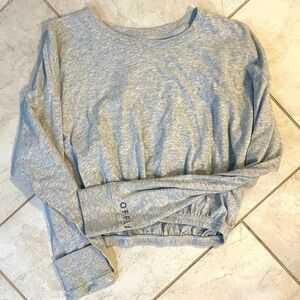 Offline by Aerie, cropped grey top. Size S.